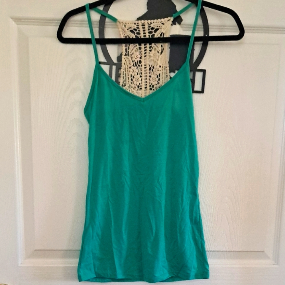 Rue21 Green Backless Camisole Top